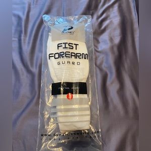 Dynamics forearm guards, size small; for martial arts; new, never worn